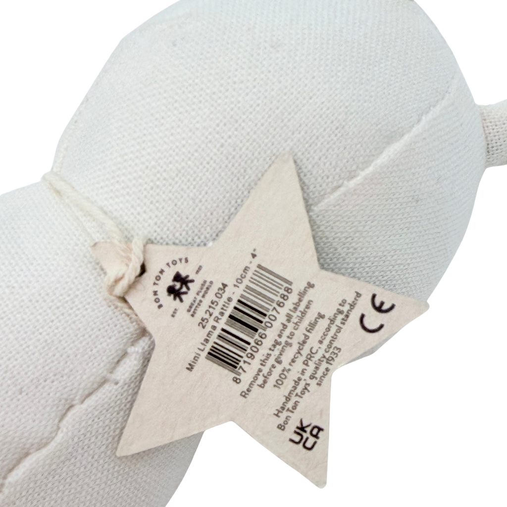 Hochet animaux lama – 10 cm