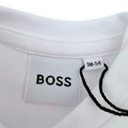 T-shirt blanc à manches longues - 1 mois