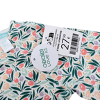Ensemble fille robe fleurie et legging vert - 6 mois