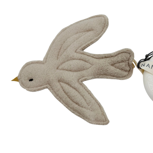 Anneau de dentition avec petit oiseau
