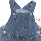 Salopette en jean bleu — 12 mois