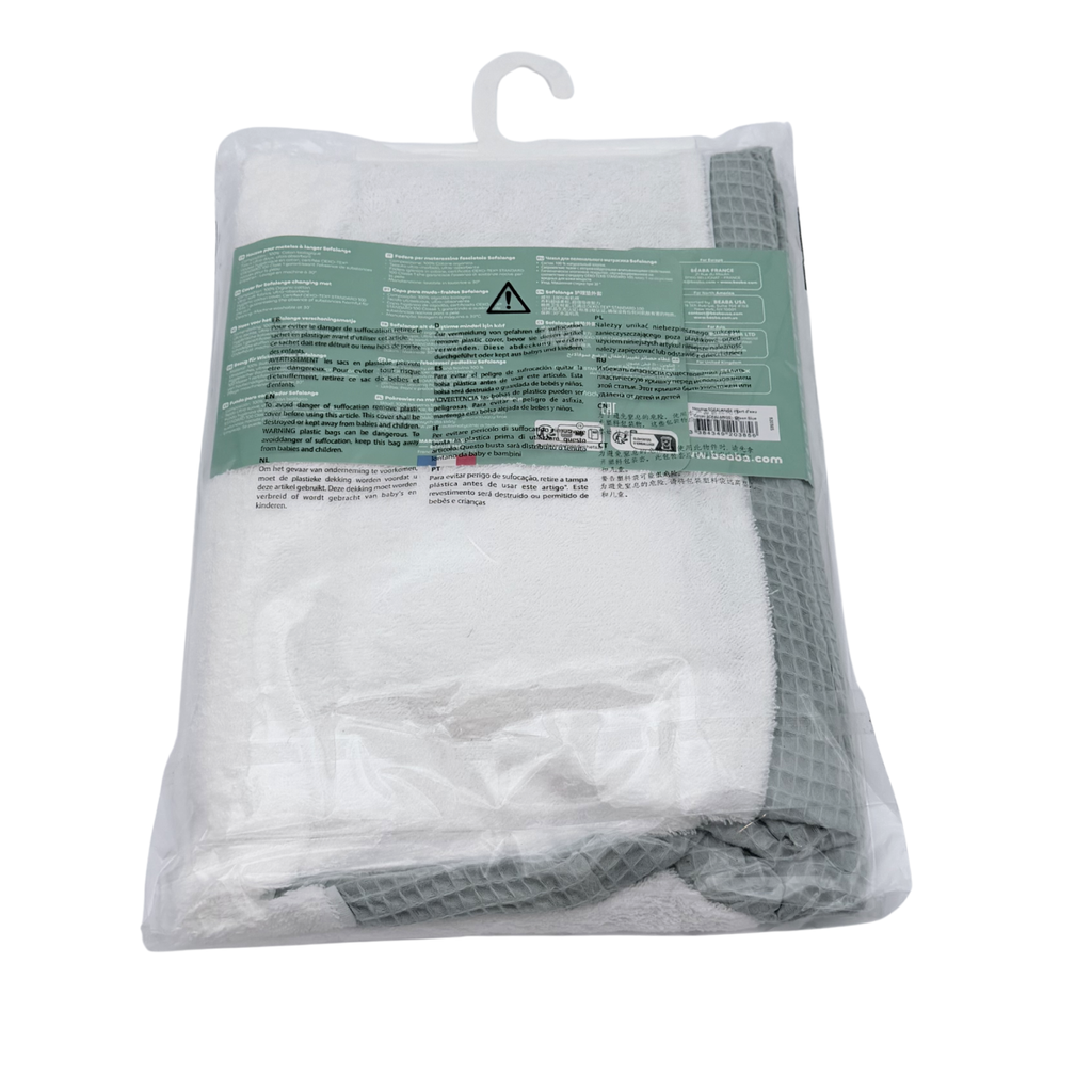 Housse de matelas à langer Sofalange® — Vert d'eau