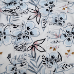 Maillot de bain fleuri à volants — 12 mois