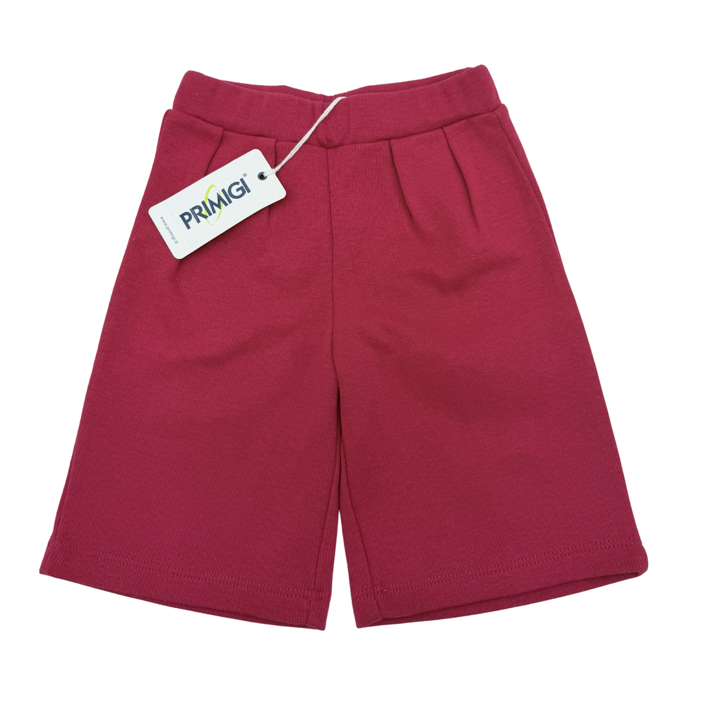 Short fluide taille haute framboise — 12 mois