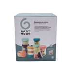 Lot de 8 pots de conservation en verre avec livret de recettes