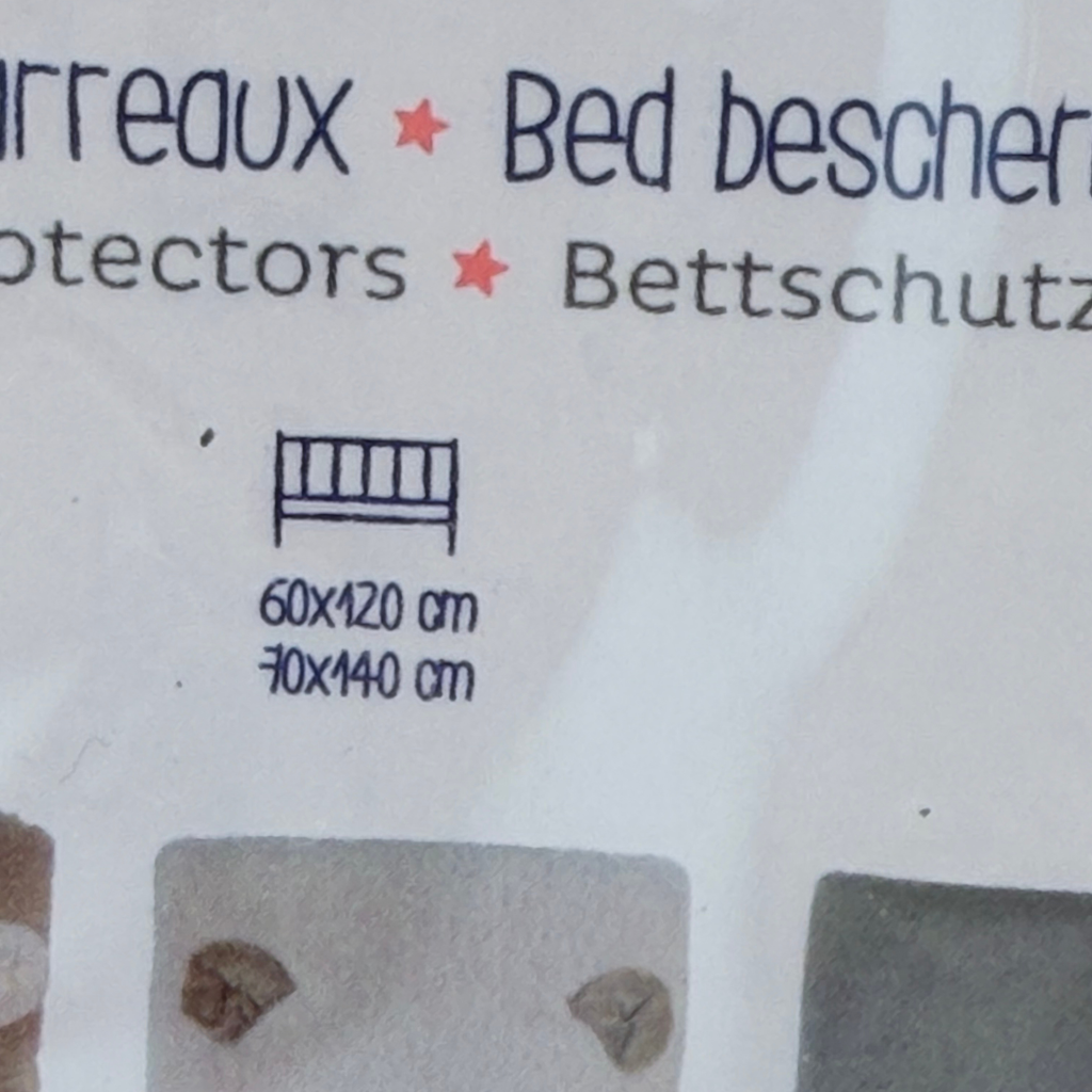Lot de 6 protège-barreaux pour lit et parc bébé – Fluffy