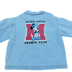 Veste en jean bébé Mickey bleu clair - 9 mois