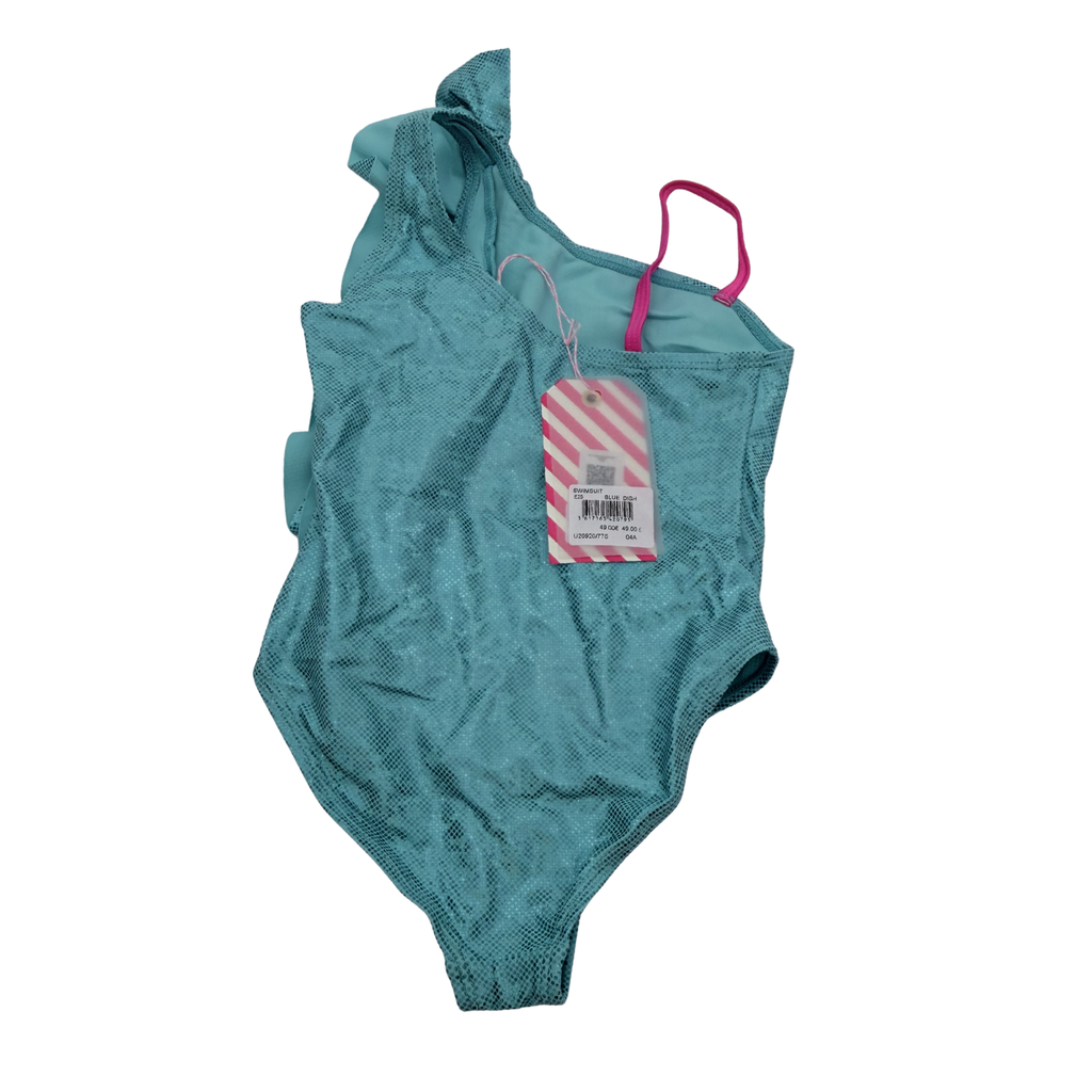 Maillot de bain 1 pièce fille à volants — 4 ans
