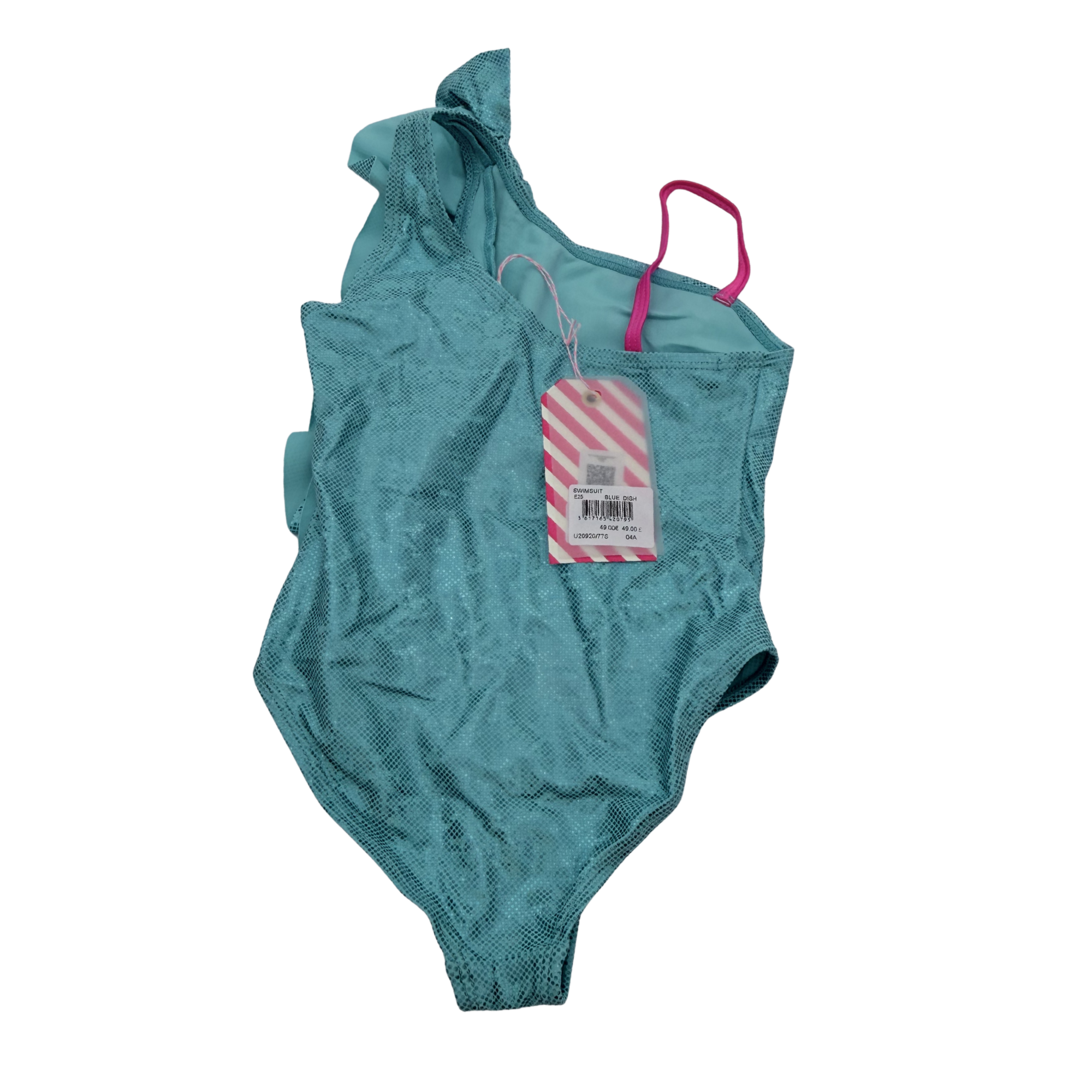 Maillot de bain 1 pièce fille à volants — 4 ans