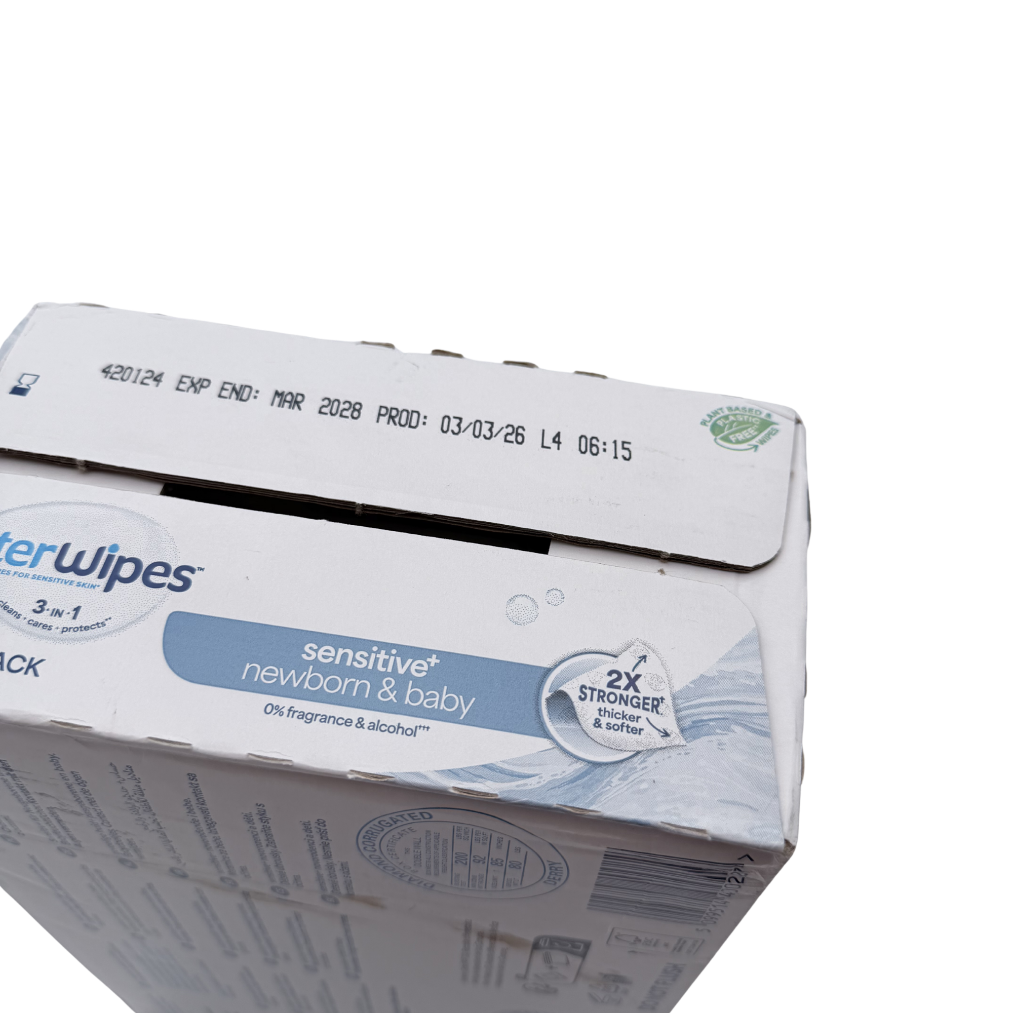 Lot de 360 lingettes Sensitive+