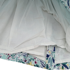 Robe fleurie verte et bleue — 24 mois