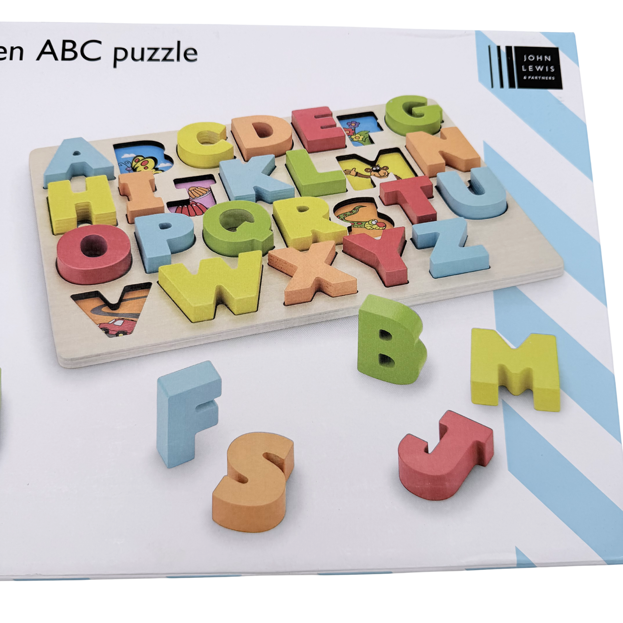 Puzzle alphabet en bois