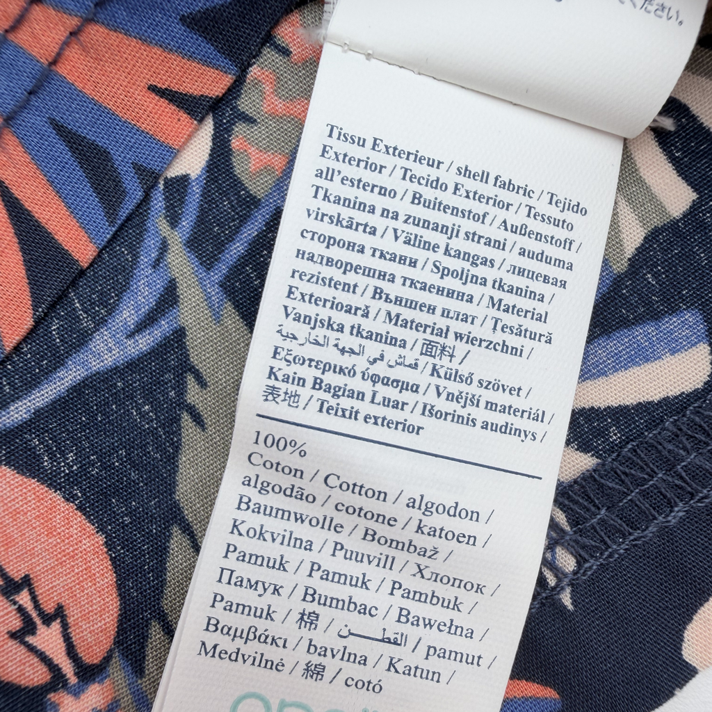 Robe à imprimé tropical — 6 mois