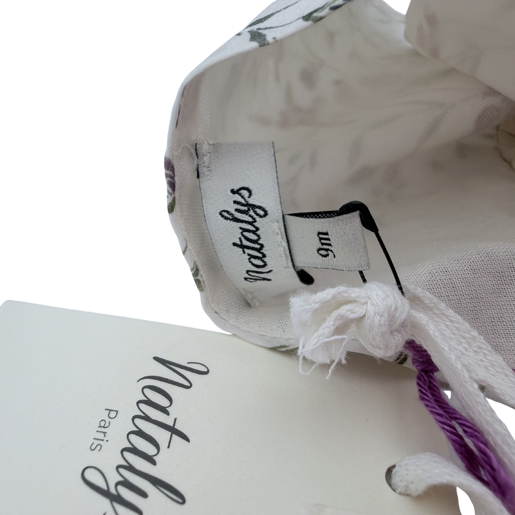 Robe liberty manches courtes — 9 mois