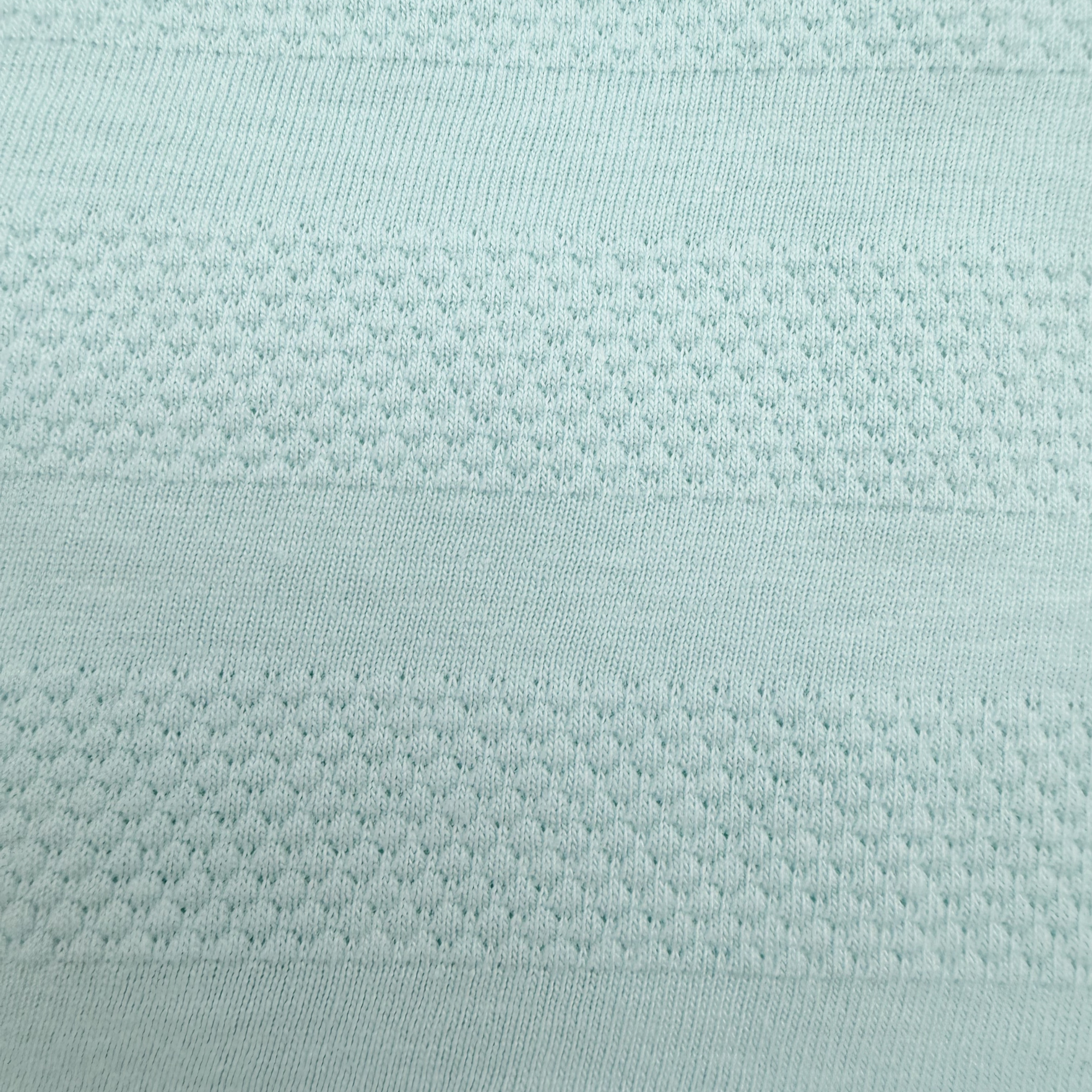 T-shirt turquoise texturé à poche – 36 mois