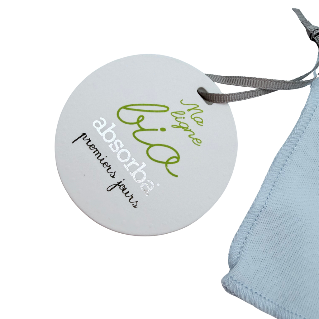 Brassière bleu clair à col Claudine motif ourson - 1 mois