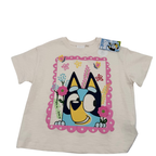Ensemble fille t-shirt Bluey et pantalon évasé bleu - 2-3 ans