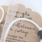 Collier de portage et d’allaitement en bois et silicone