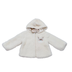Veste écrue en sherpa - 9 mois