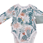 Lot de 2 bodies manches longues motifs jungle - 3 mois