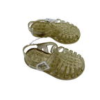 Sandales Méduse pailletées dorées — 23
