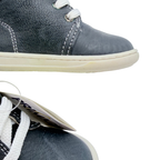 Bottines bébé bleu marine à lacets – 18