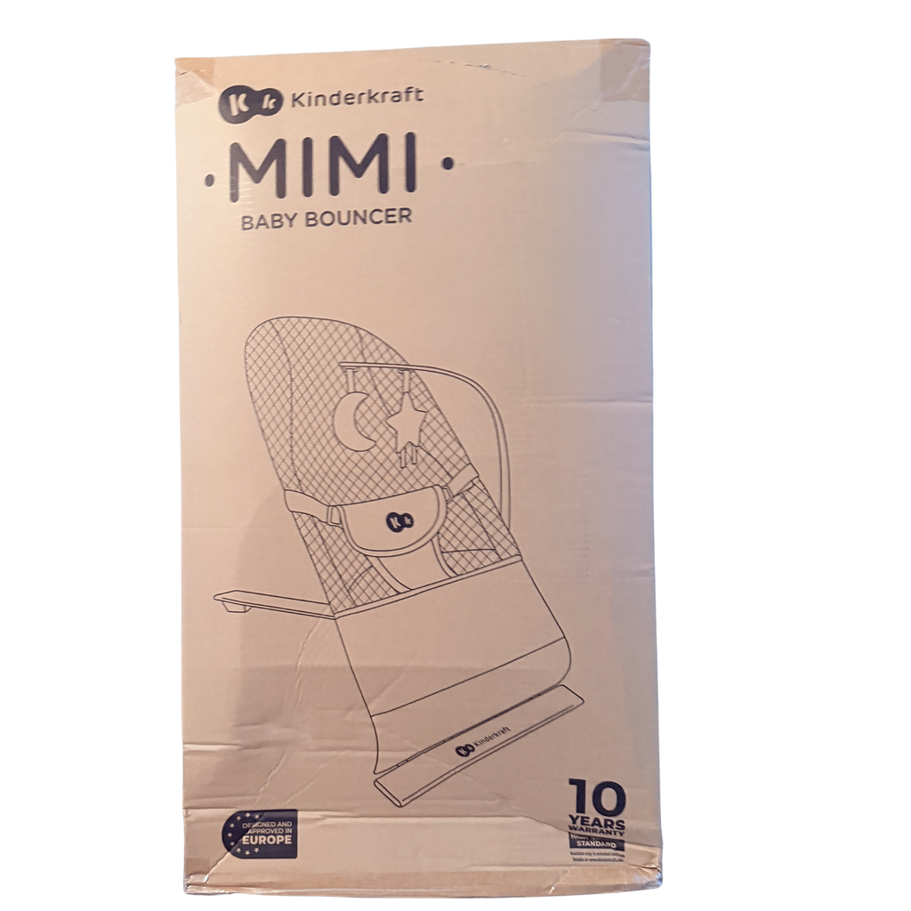 Transat mimi bouncer beige — naissance à 9 kg