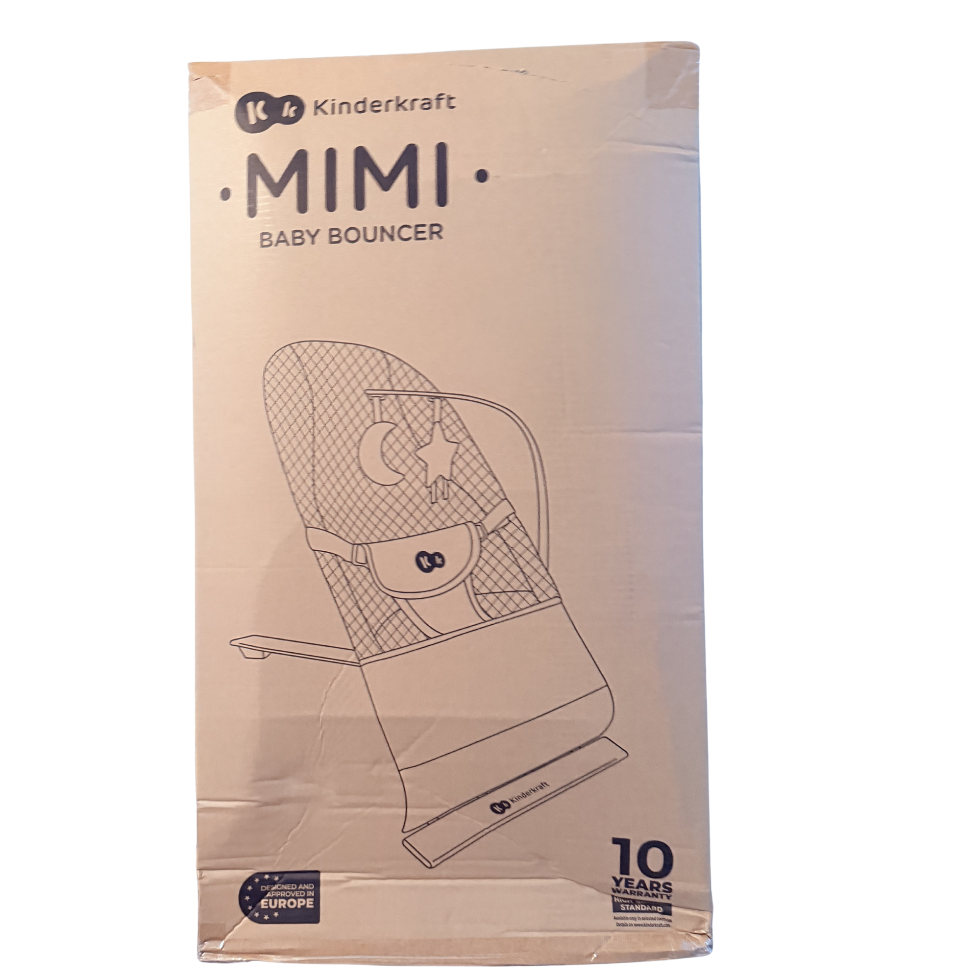 Transat mimi bouncer beige — naissance à 9 kg