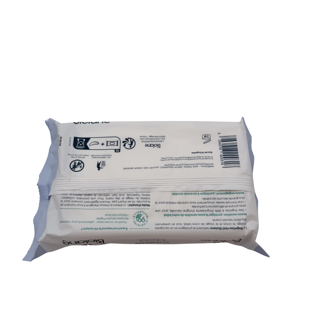 Paquet de 72 lingettes H2O