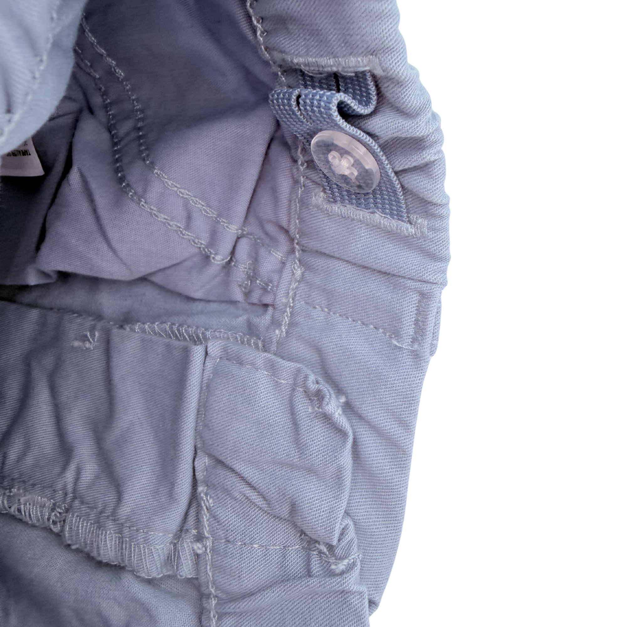 Short bleu — 12 mois