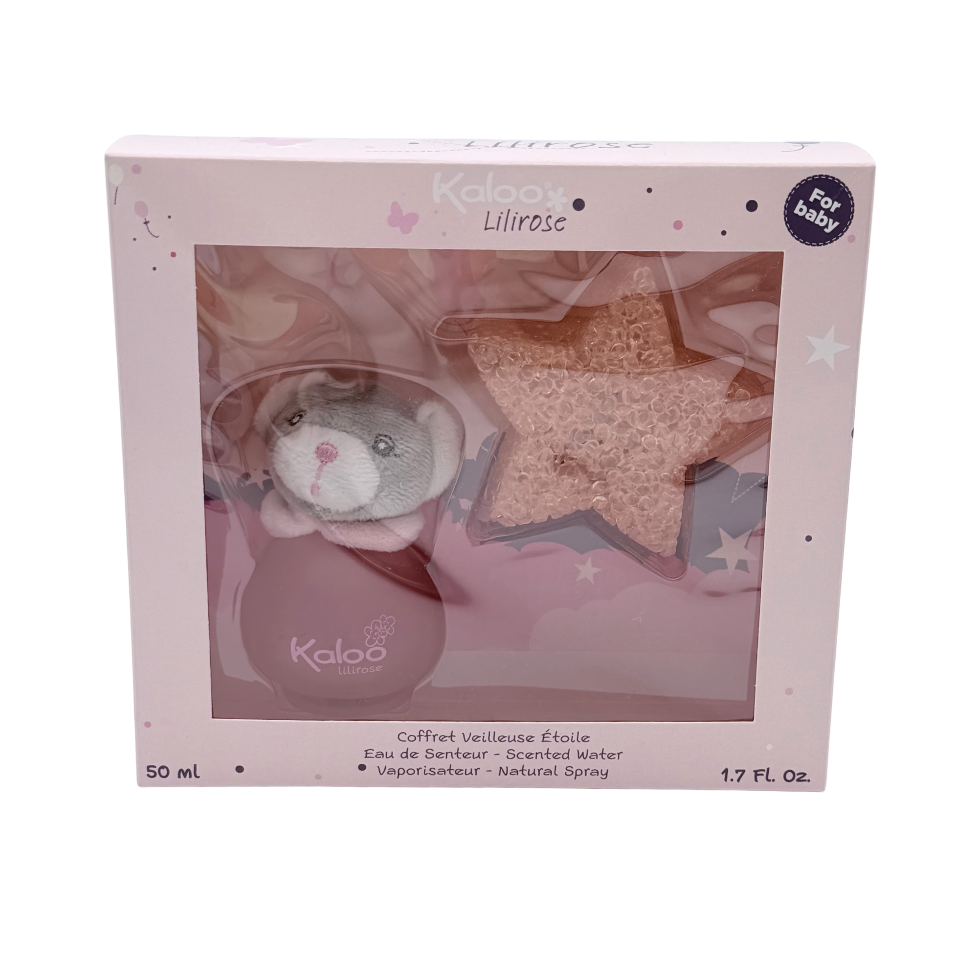 Coffret Veilleuse Étoile & Eau de Senteur 50 ml