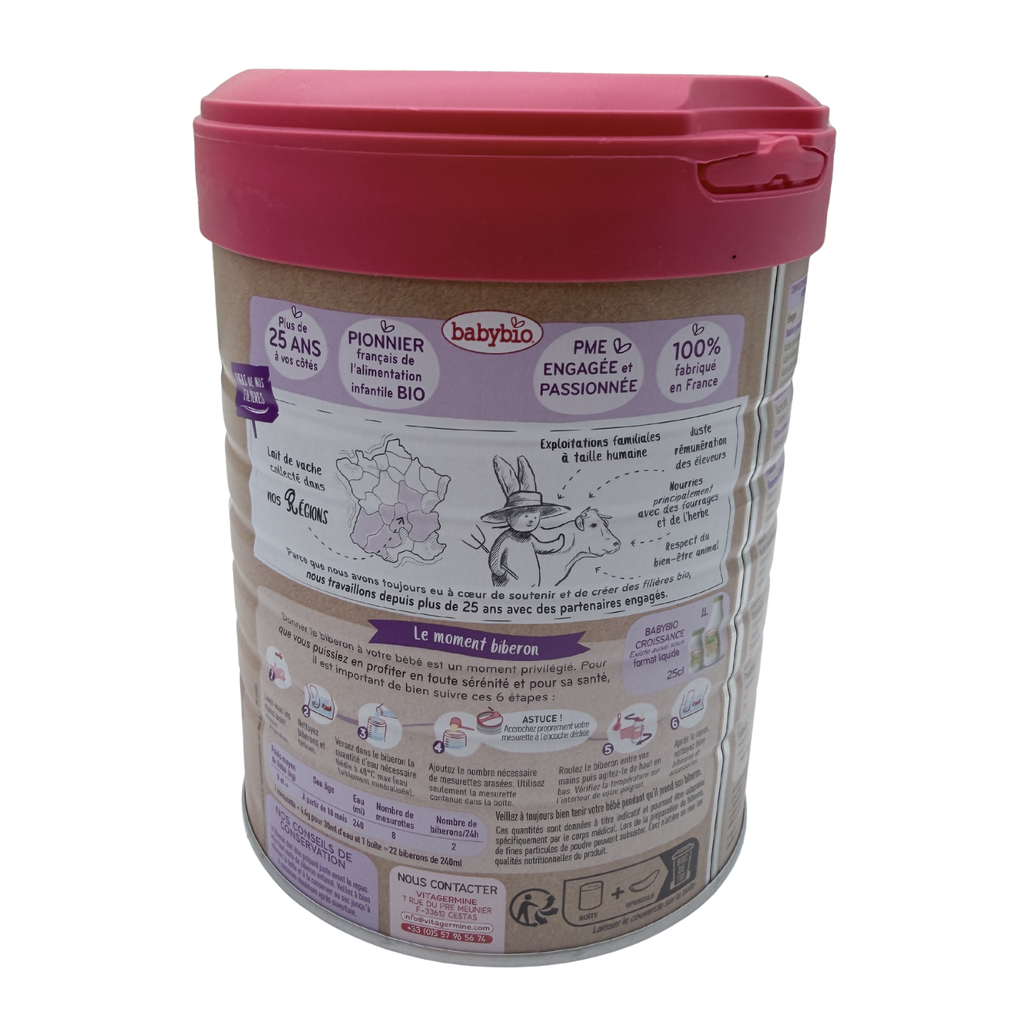 Lait croissance bio 3e âge — 800 g
