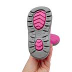 Bottes de neige enfant roses fourrées - 24