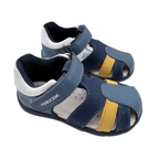 Sandales bleu marine et jaune — 22