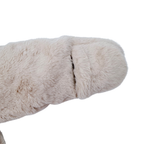 Combinaison pilote beige en fausse fourrure - 9 mois