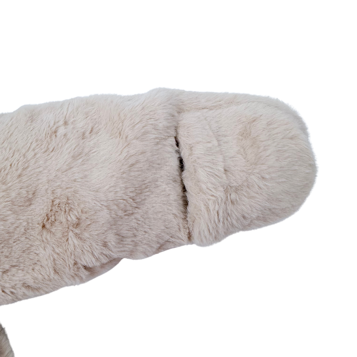 Combinaison pilote beige en fausse fourrure - 9 mois