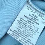Sweat enfant bleu à motif graphique brodé -  5 ans