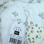 Combinaison pilote beige en fausse fourrure - 9 mois