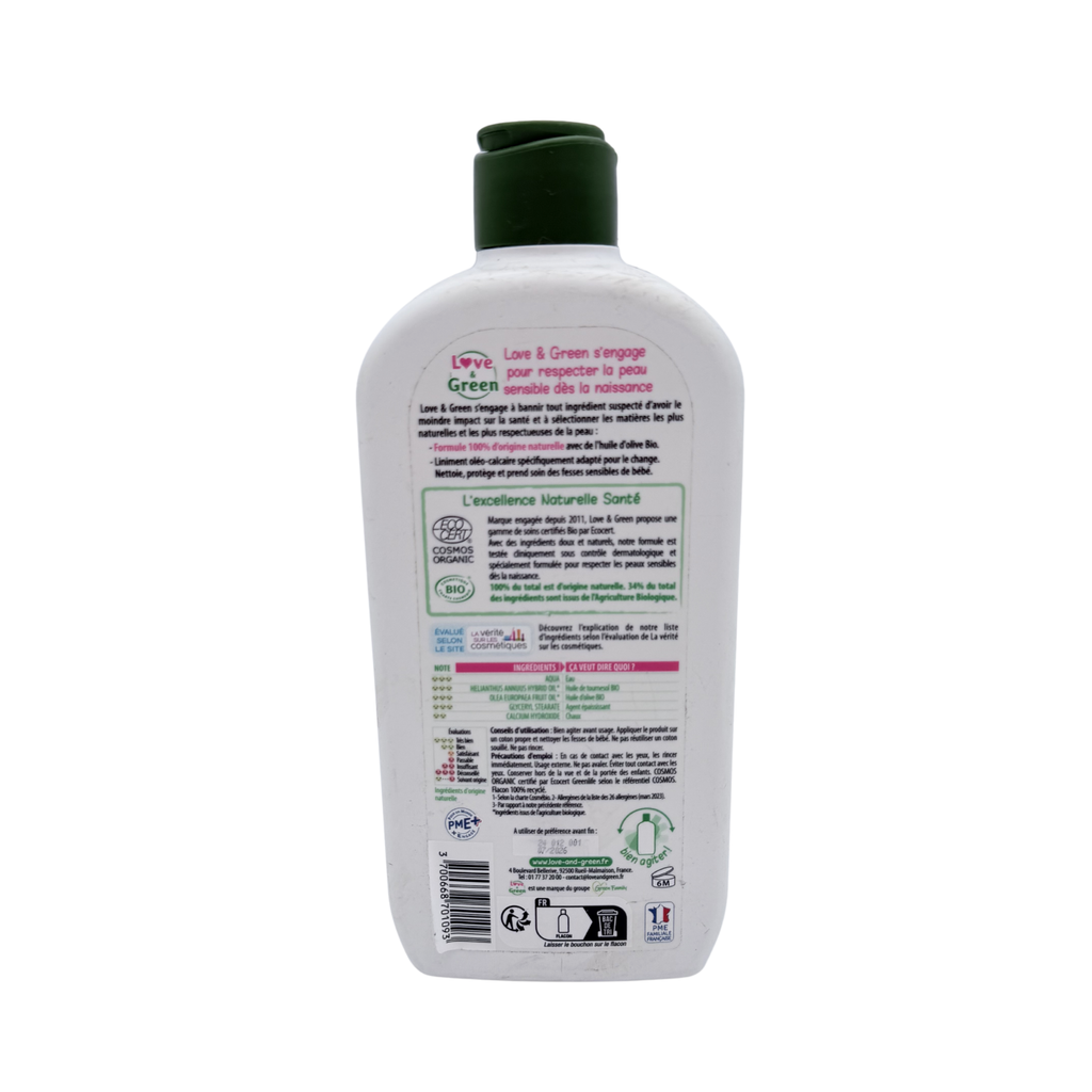Liniment à l'huile d'olive bio — 500 ml