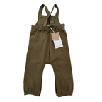 Salopette kaki avec poche kangourou — 4-6 mois