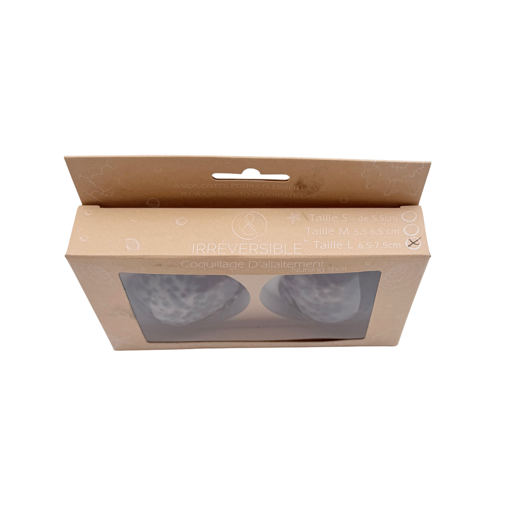 Coquillages d’allaitement naturels – Taille L
