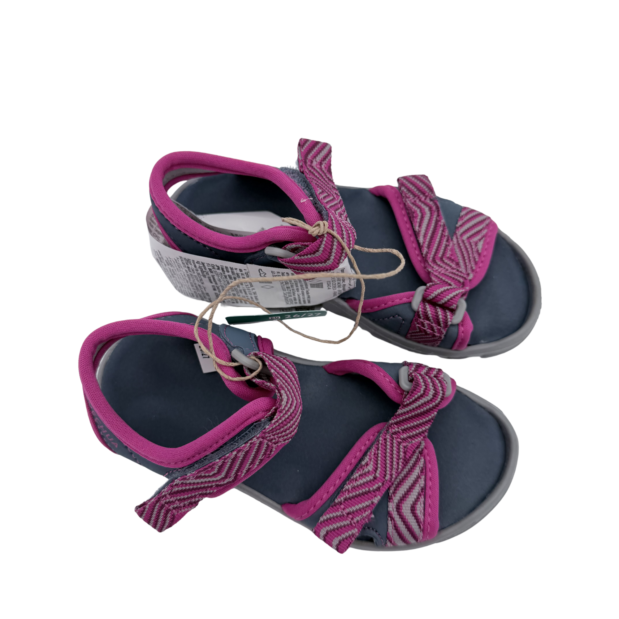 Sandales randonnée fuchsia — 26-27