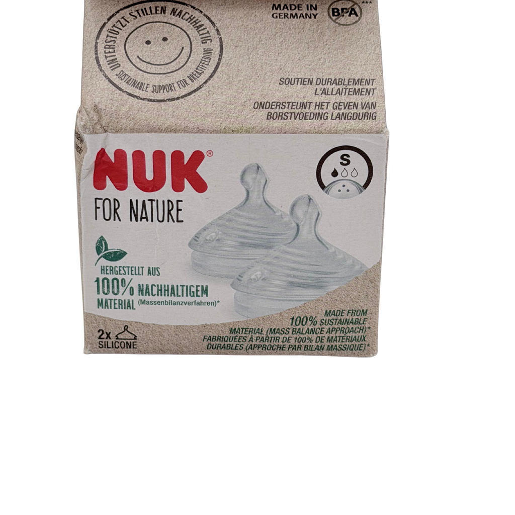Lot de 2 tétines en silicone For Nature débit S