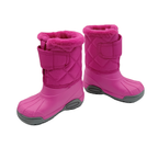 Bottes de neige enfant roses fourrées - 24