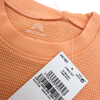 Ensemble orange en maille gaufrée — 12-18 mois