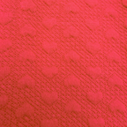 Robe rouge à motifs cœurs - 6 mois