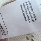 Gilet maille écru — 24 mois