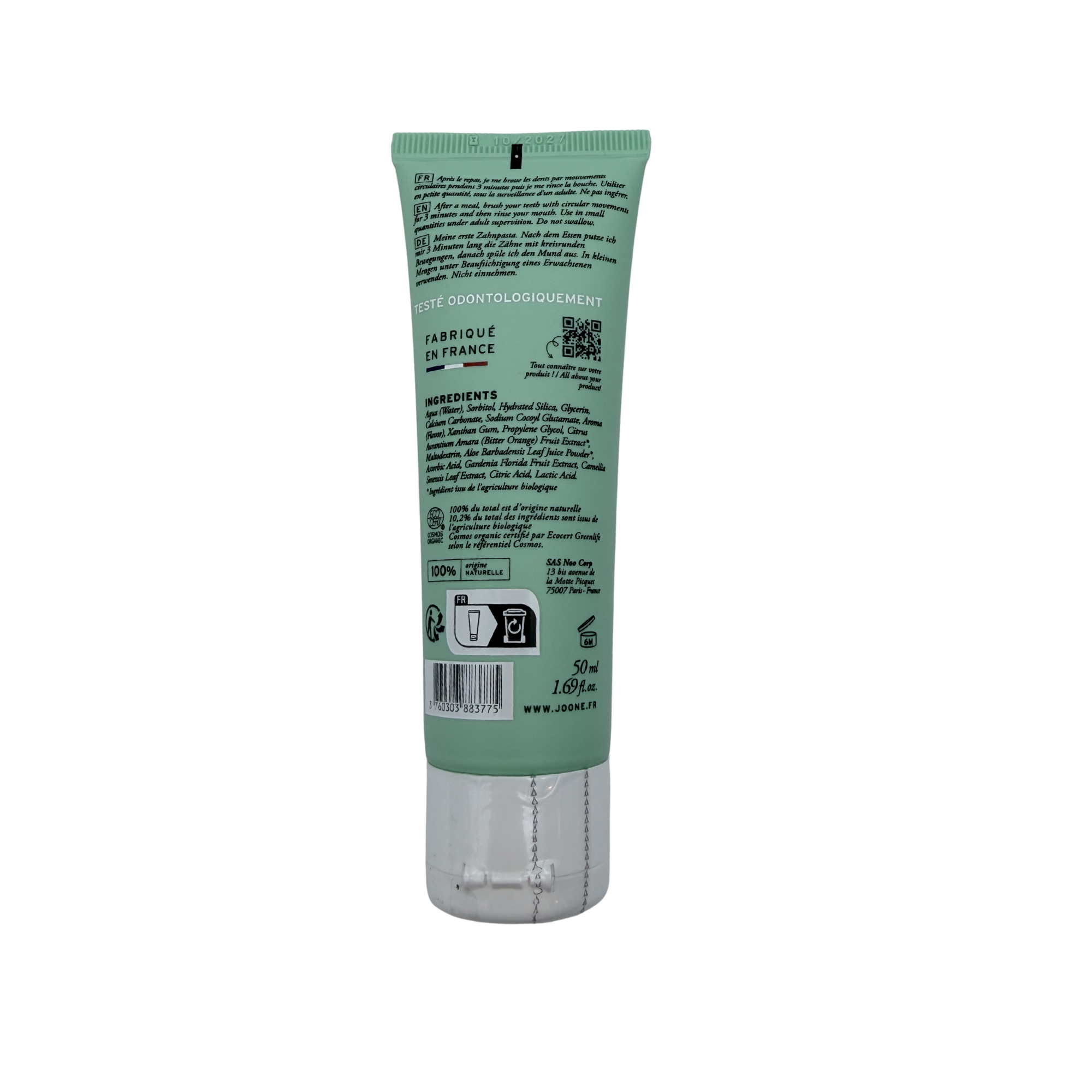 Mon Dentifrice Goût Melon