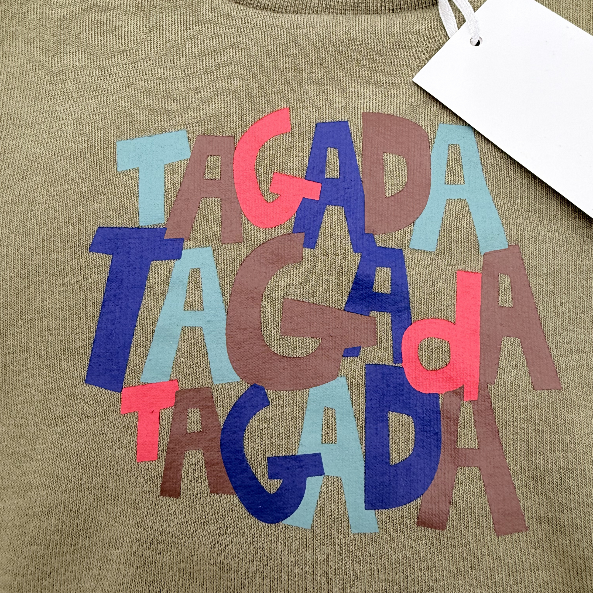 Sweat kaki “Tagada” — 12 mois