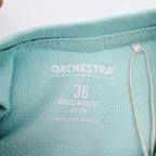 T-shirt turquoise texturé à poche – 36 mois